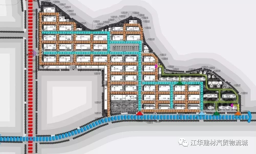 江华建材汽贸物流城 